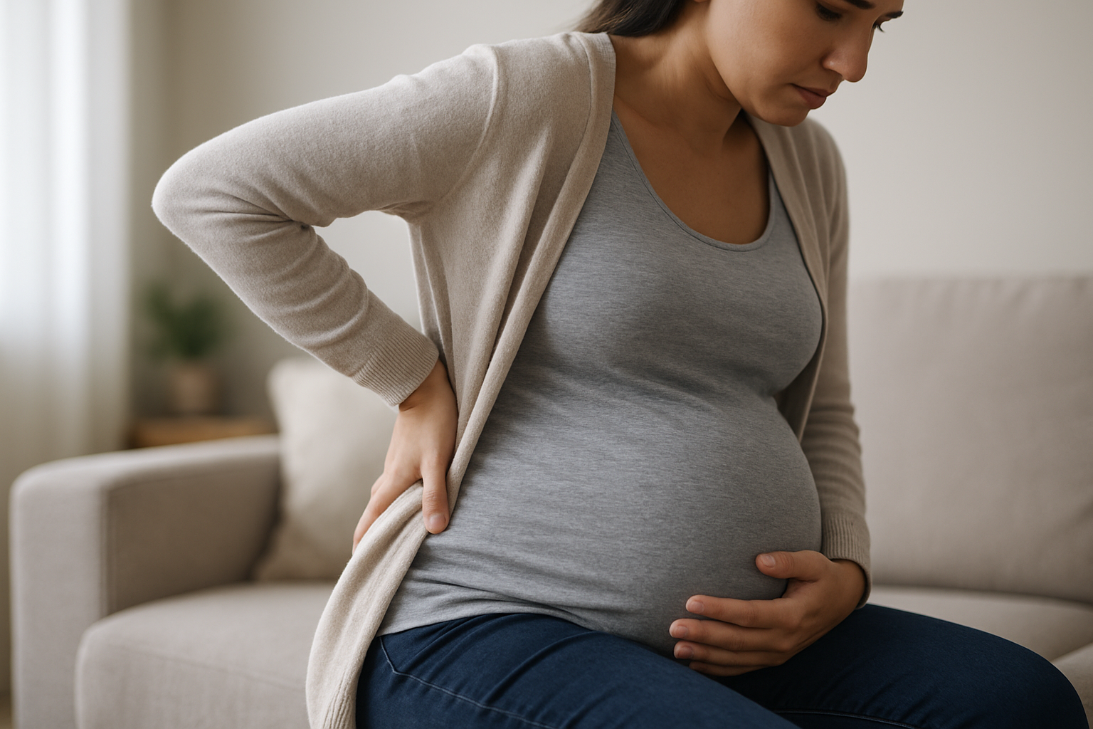 妊娠初期のぎっくり腰のような痛みの正体