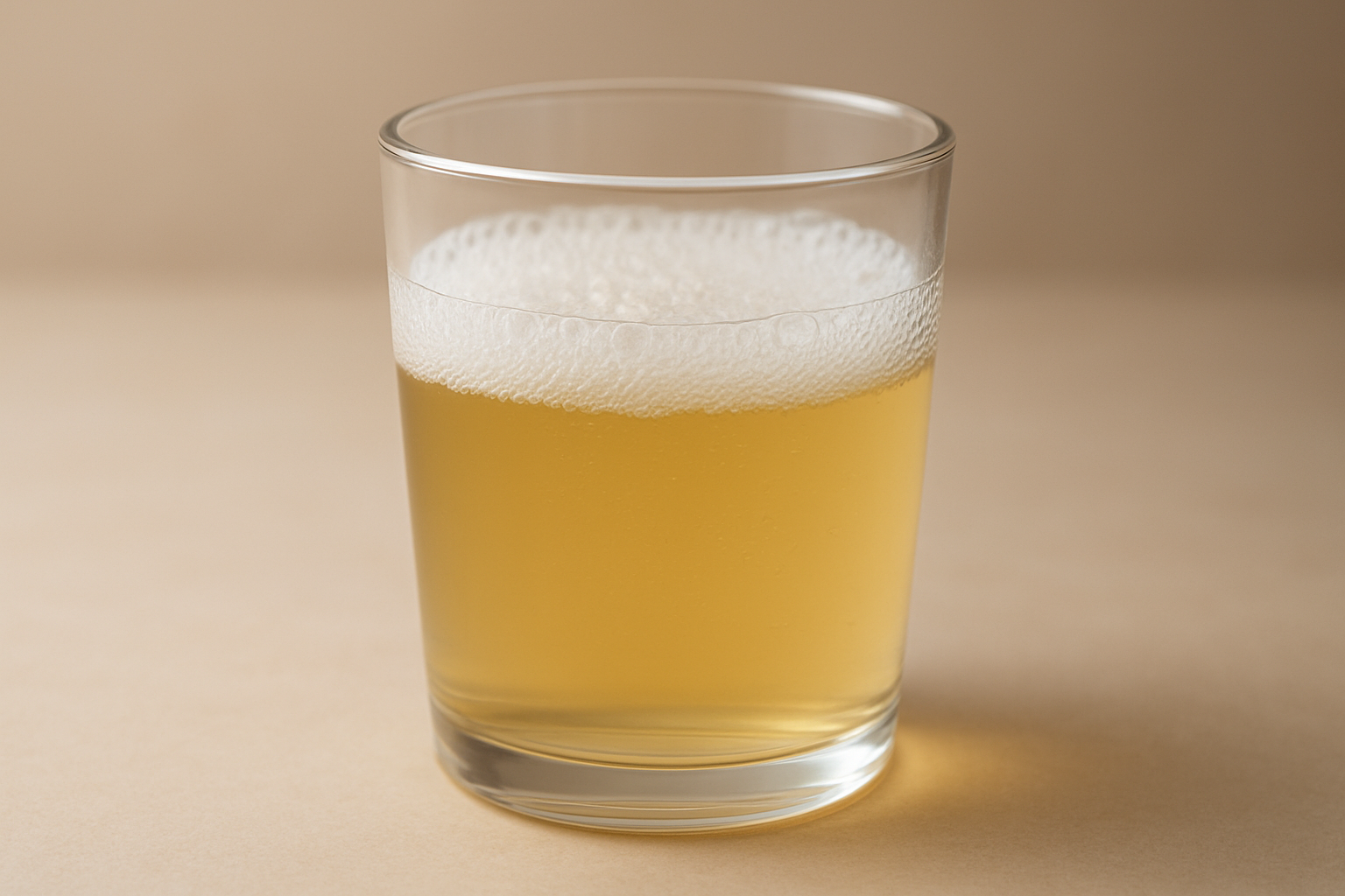 尿に細かい泡が少量出る原因は主に3つ