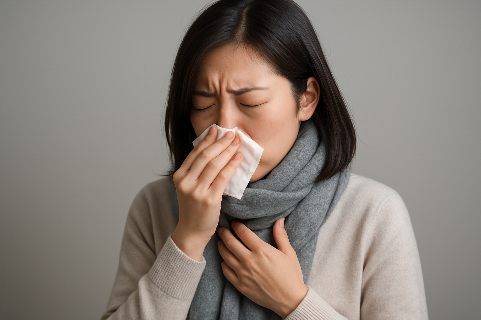 急に風邪をひきやすくなった原因は免疫力の低下です