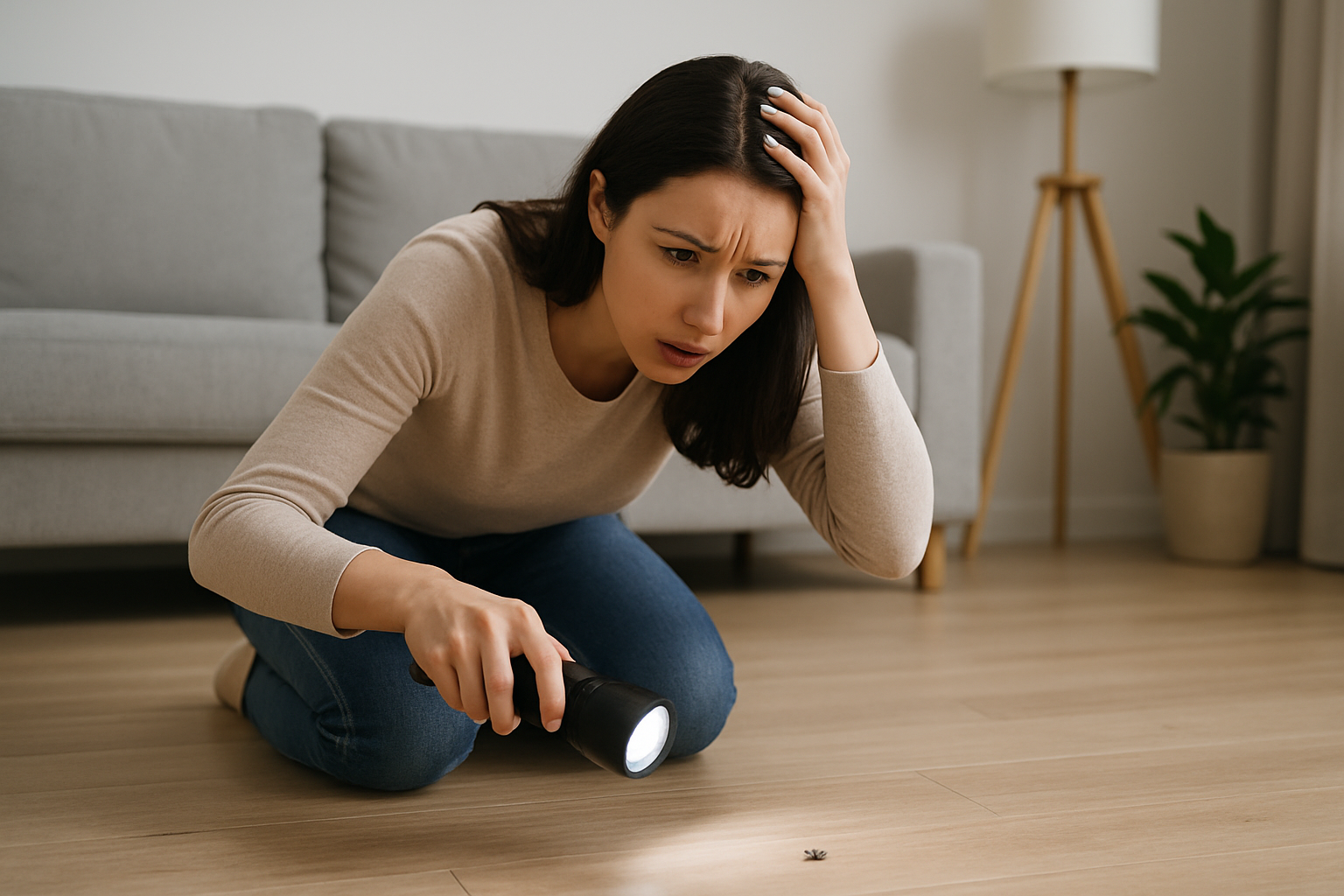 部屋で虫を見失ったときの基本的な対処法