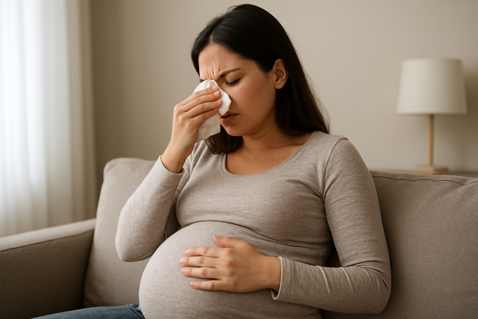 妊娠中の副鼻腔炎は早めの対処が大切です