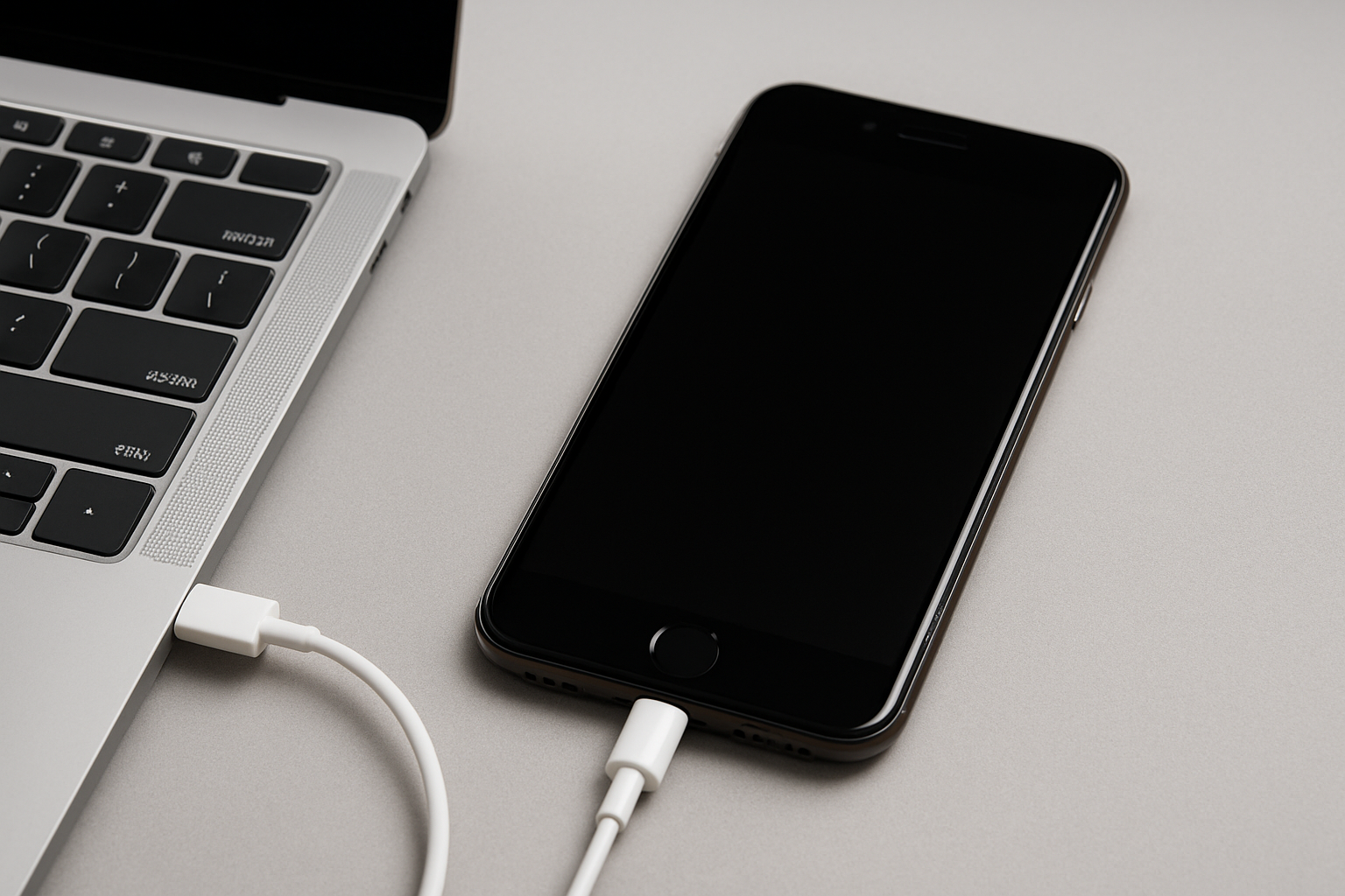 充電はできるけどiTunesで表示されない原因