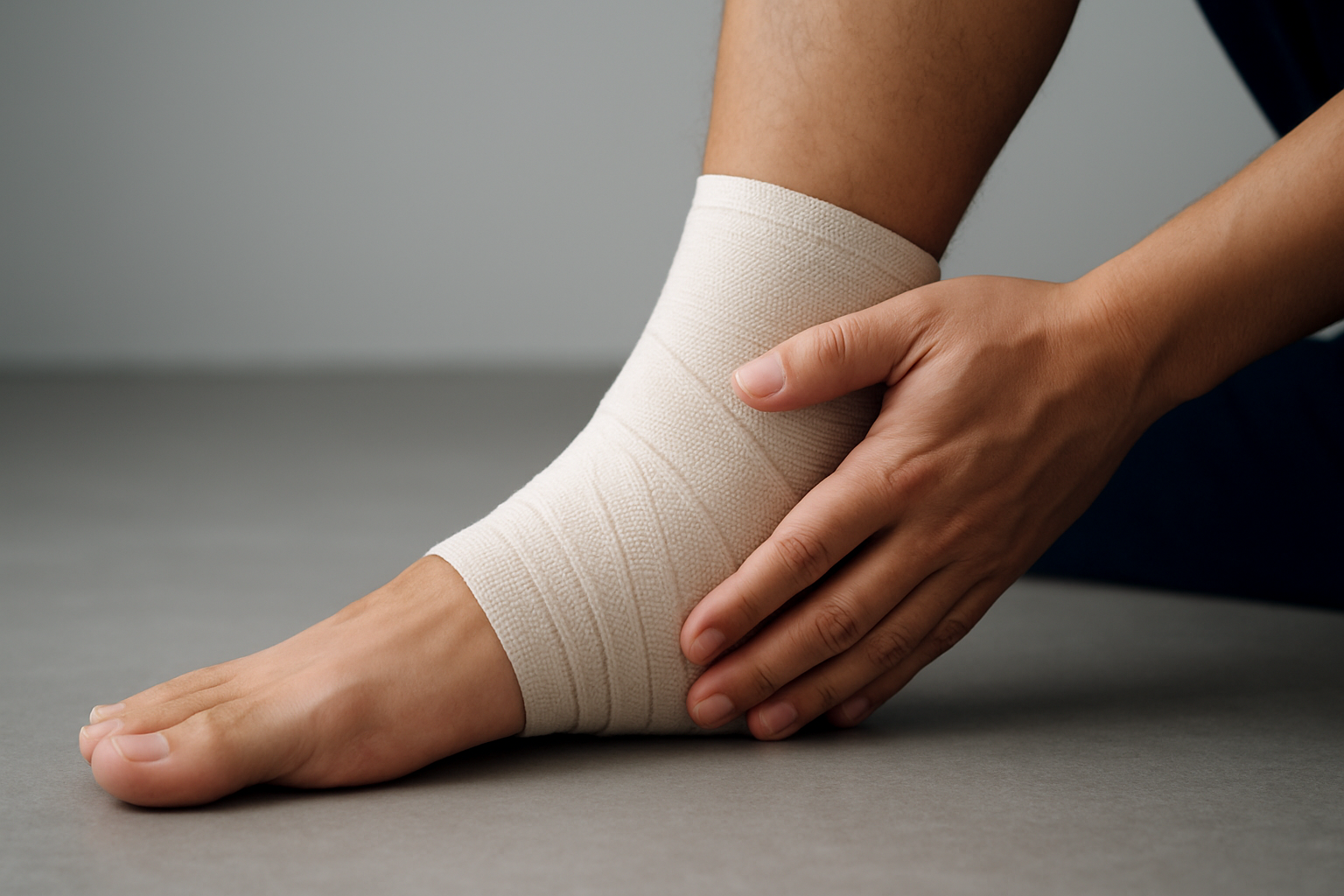 捻挫で歩けるけど痛い場合、軽視してはいけません