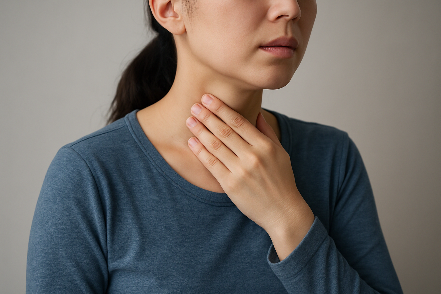 気管に入った違和感が続く原因は複数あります