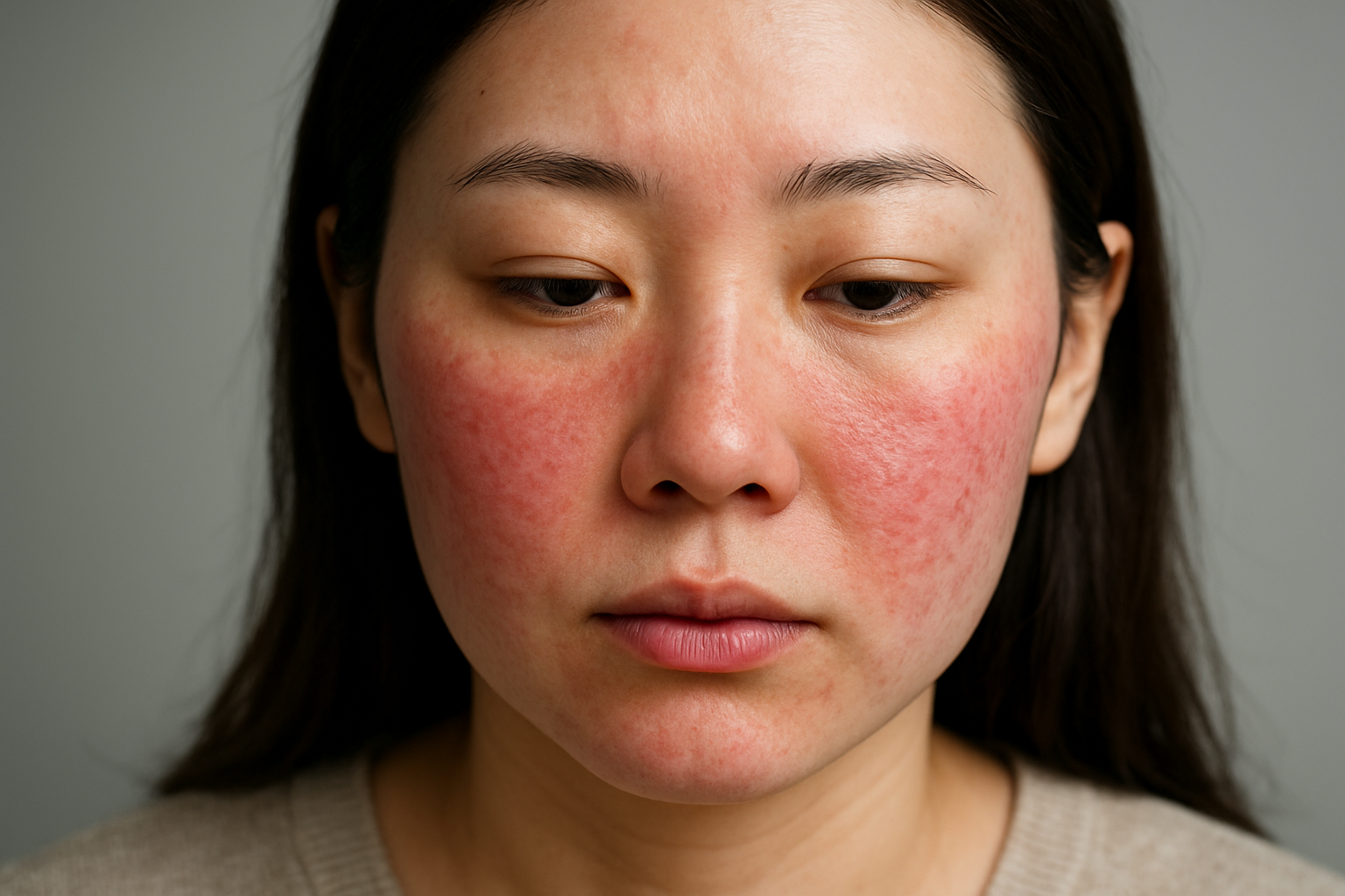 アトピーの顔の赤みをとる基本的な方法