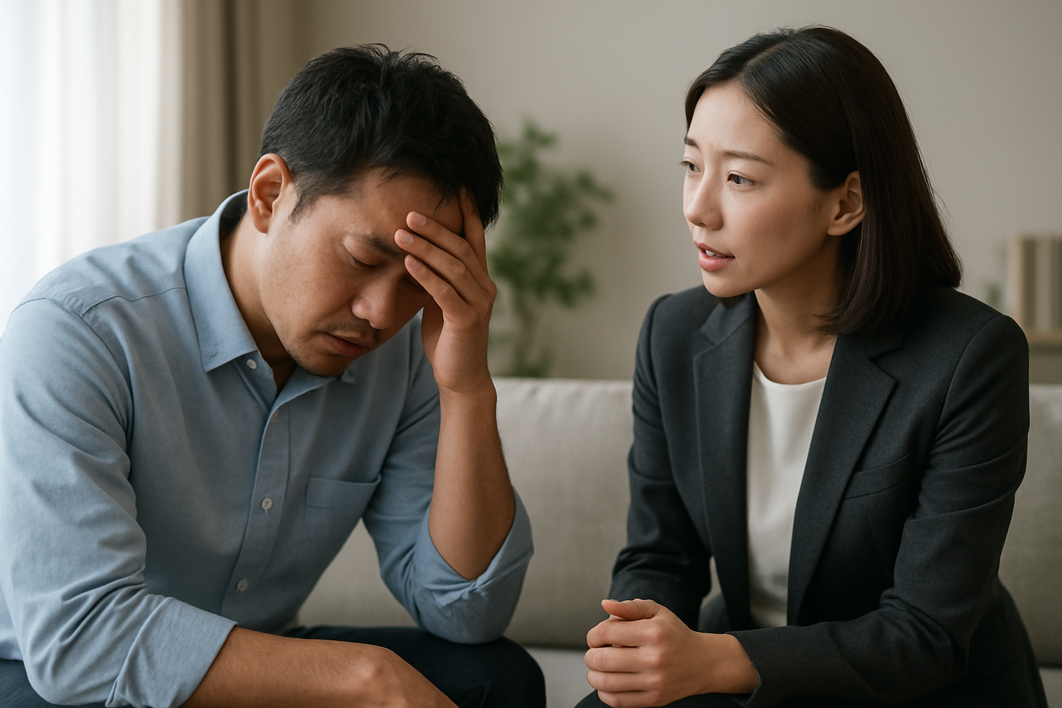 事故を起こした後のメンタル不調は専門家のサポートが必要です