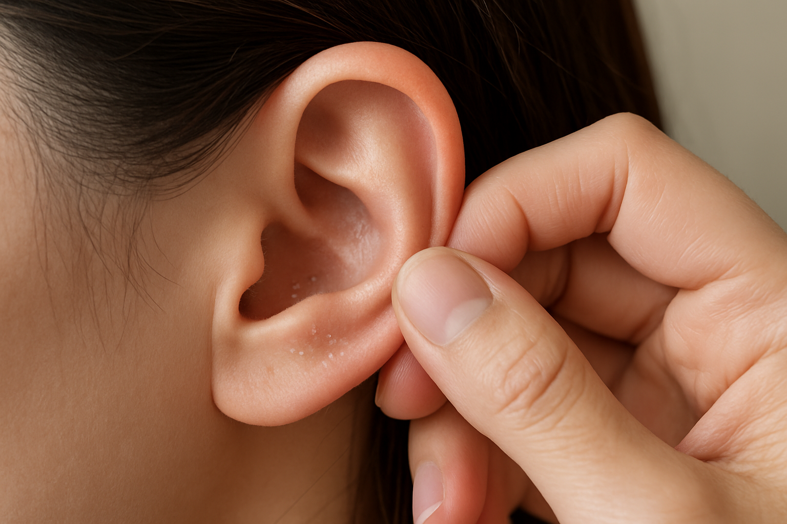 耳の中の皮がむける原因は主に耳掃除のしすぎです