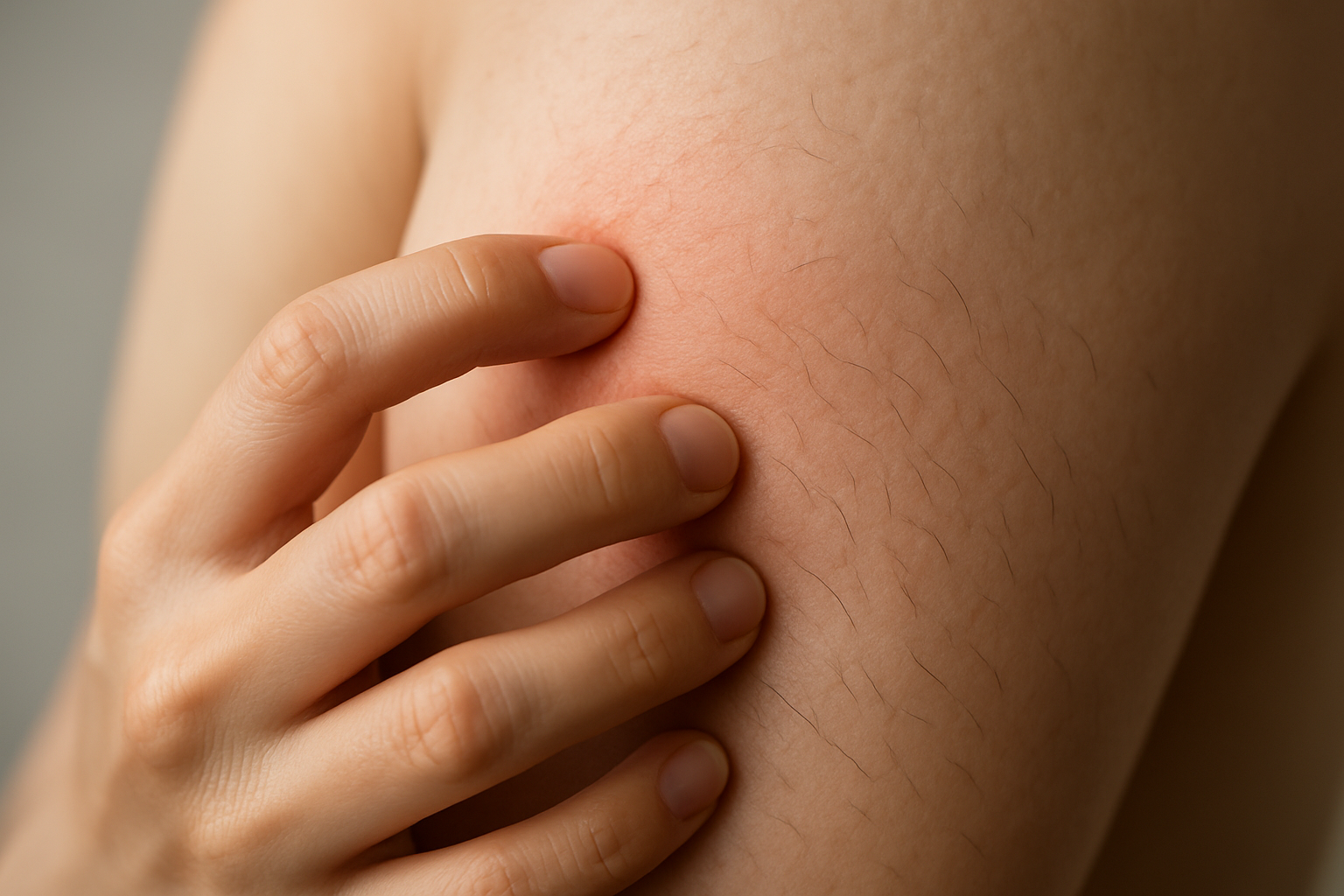 毛が生えてくると痒くなるのは肌ダメージとチクチク刺激が原因です