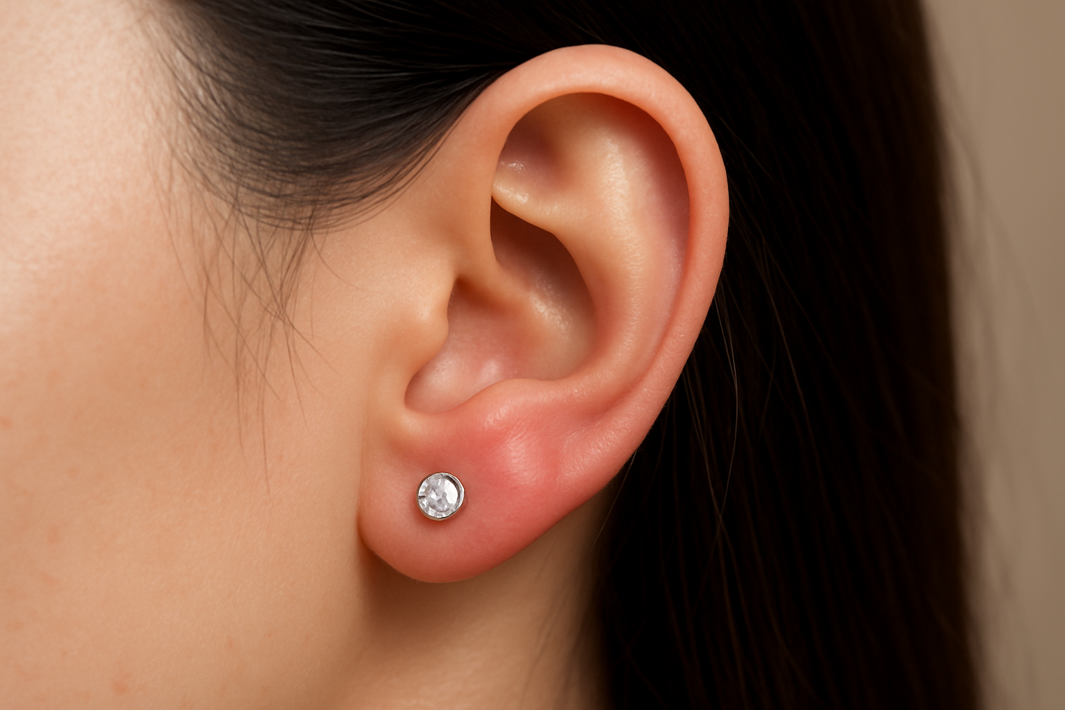 ピアスによる耳たぶのしこり、その正体は？