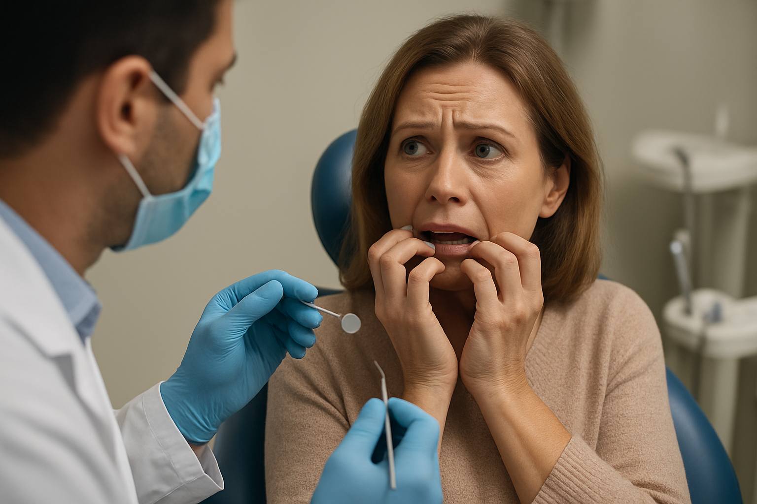 大人でも歯医者が怖いのは当たり前のこと