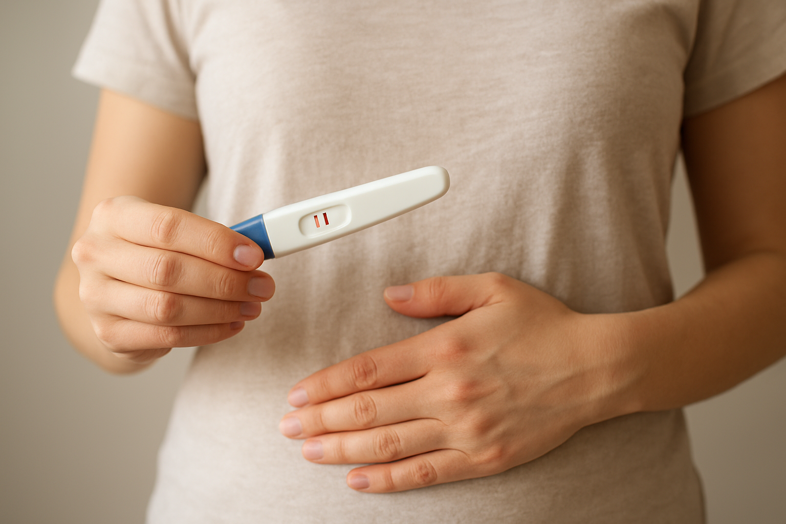 妊娠検査薬で陽性なのに生理がきた原因