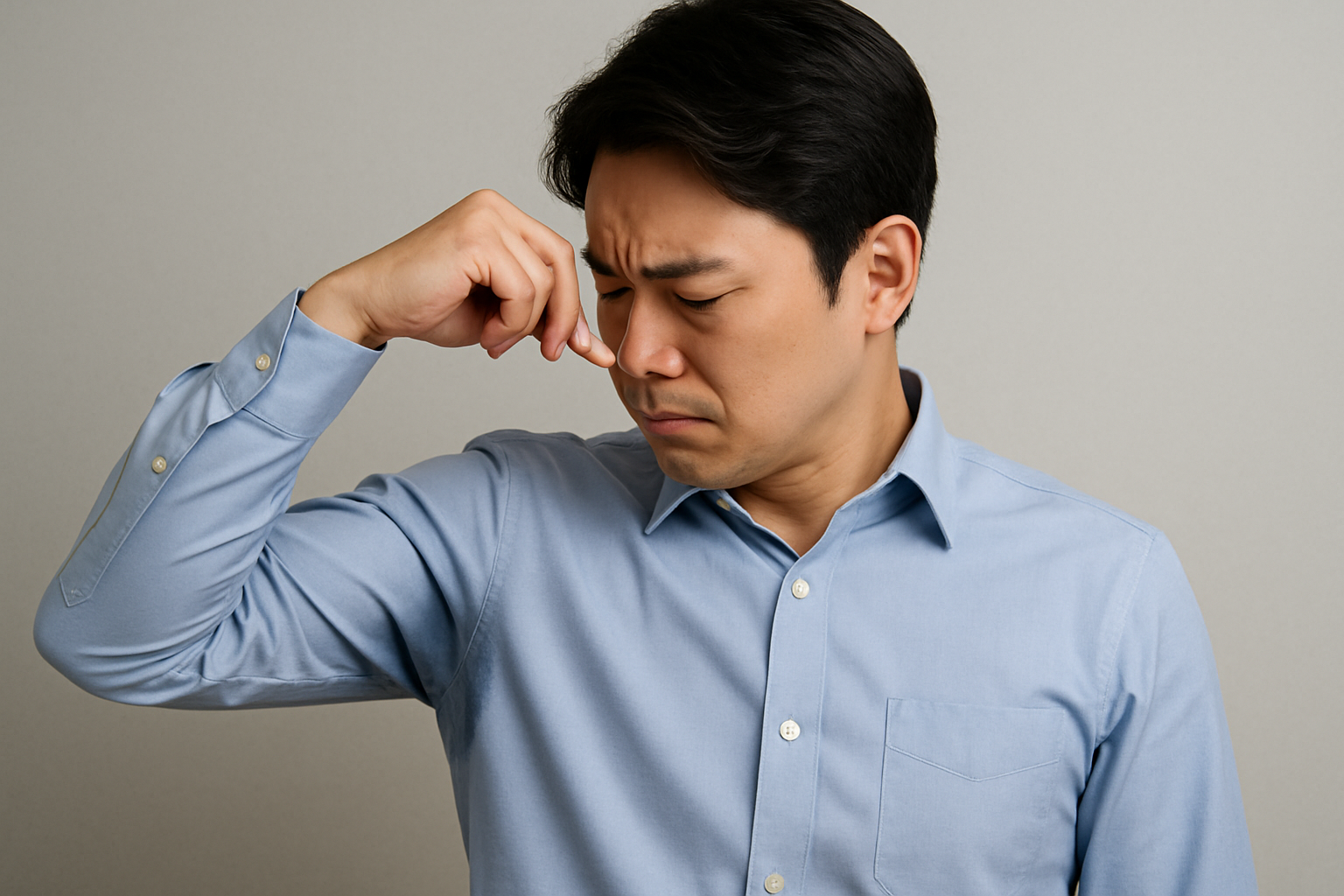 右脇だけ臭いのは利き腕の影響が大きい