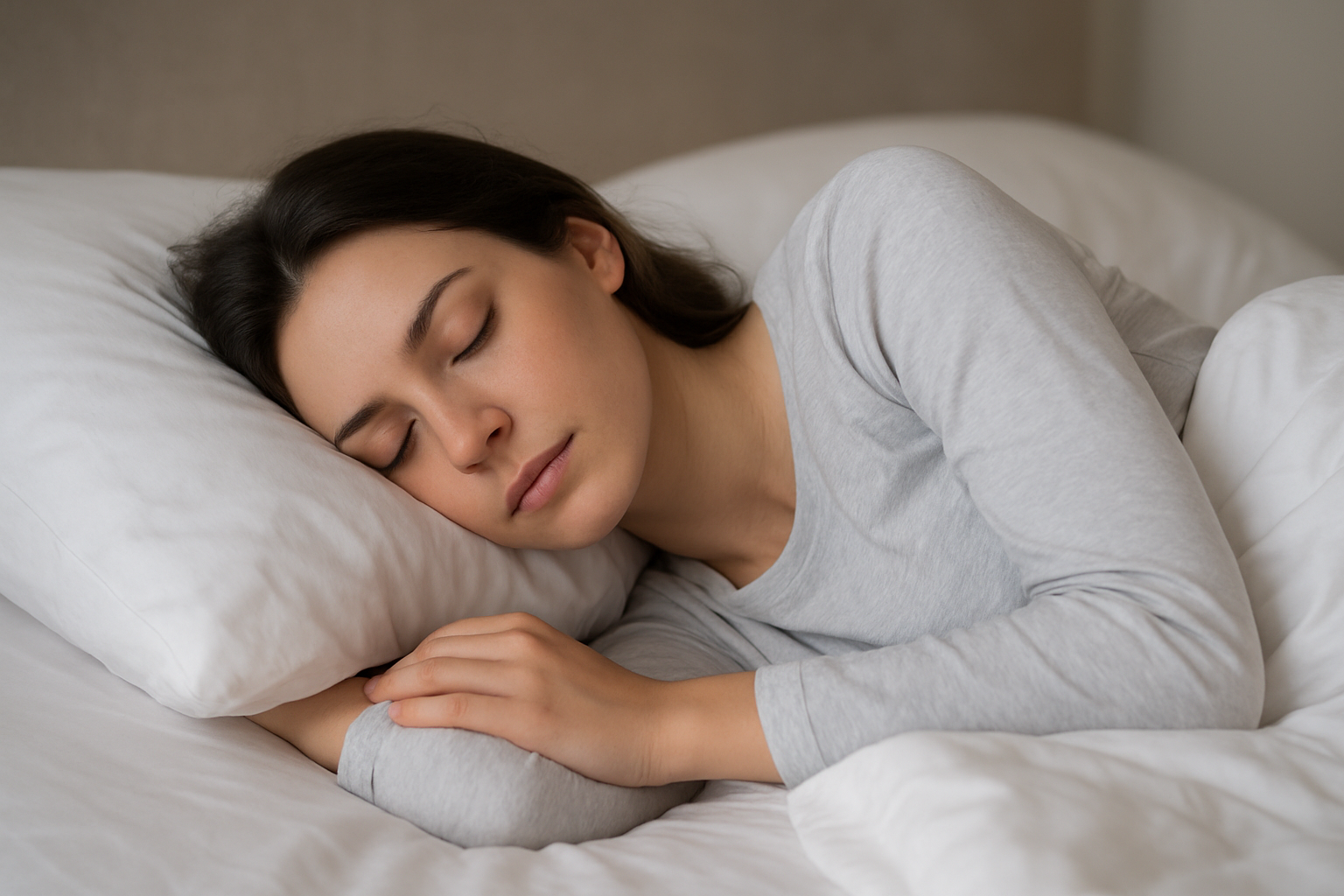 後鼻漏による咳には横向きで寝るのが基本です