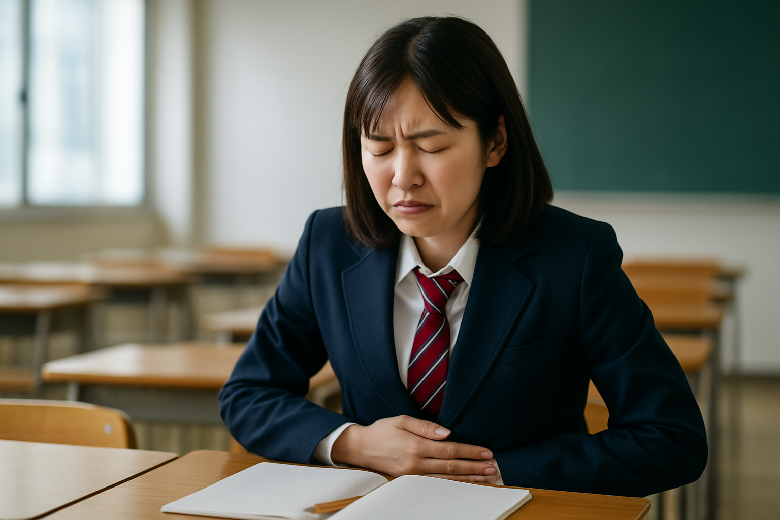 テスト中の腹痛は過敏性腸症候群の可能性が高い