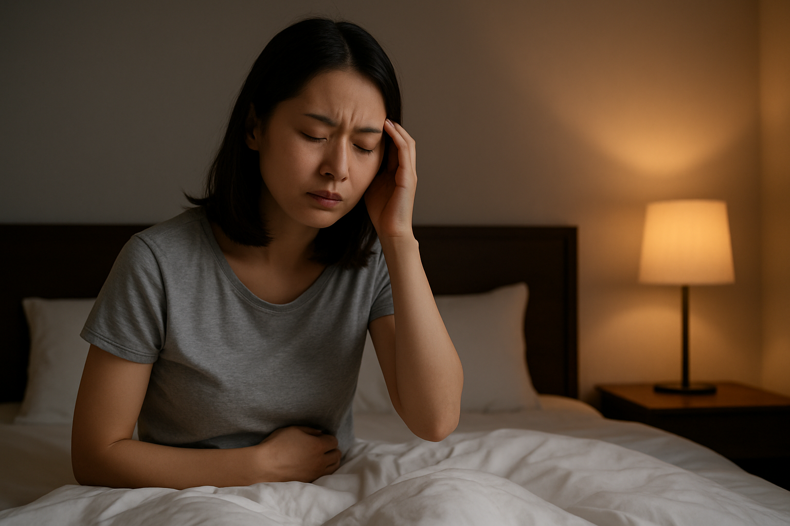 陰部がむずむずして眠れない原因は主に4つあります