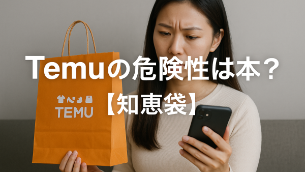 Temuの危険性は本当？【知恵袋】