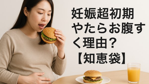 妊娠超初期やたらお腹すく理由？【知恵袋】