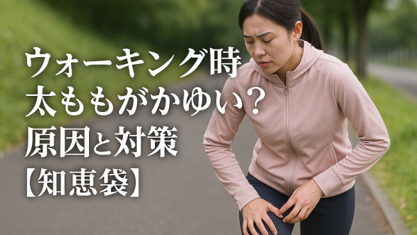 ウォーキング時ふとももがかゆい？原因と対策【知恵袋】