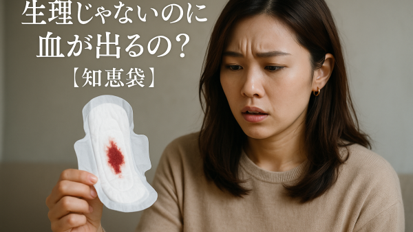 生理じゃないのに血が出るの？【知恵袋】