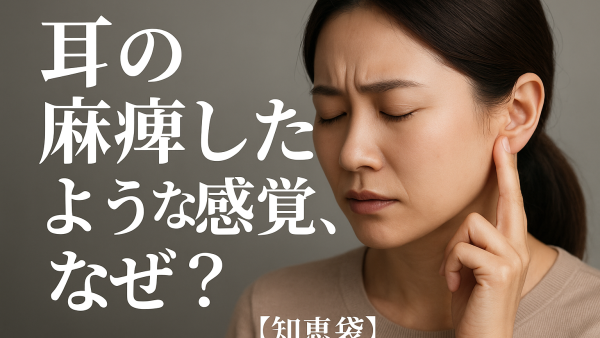 耳の麻痺したような感覚、なぜ？【知恵袋】