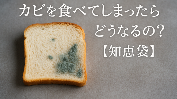カビを食べてしまったらどうなるの？【知恵袋】