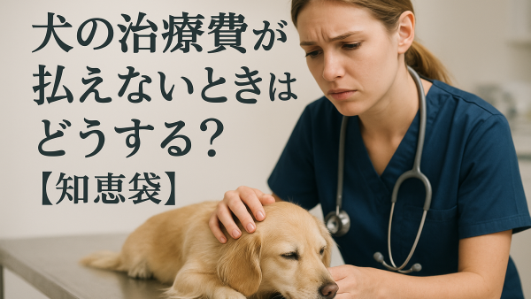 犬の治療費が払えないときはどうする？【知恵袋】