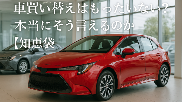 車買い替えはもったいない？本当にそう言えるのか【知恵袋】